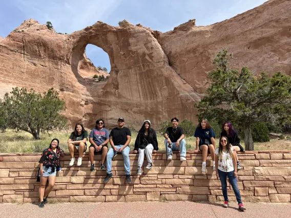 Window Rock Group Photo