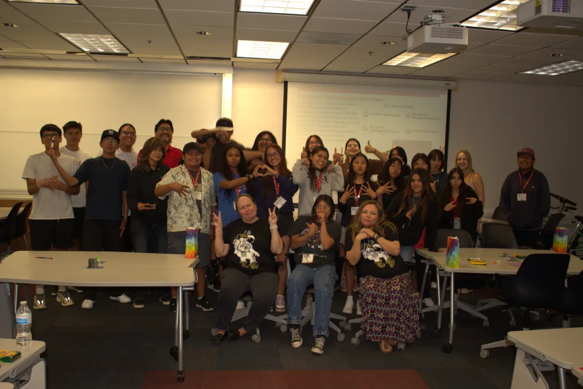 RAIN Speakers Group Photo with students